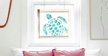 Coastal Beach Window - Resin Art - Eclectic Treasures