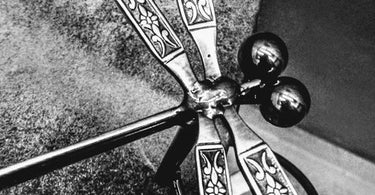 Silverware Kinetic Recycled Garden Art: Sustainable Beauty in Motion