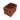Wooden puzzle box on a white background
