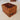 Wooden puzzle box on a light background