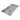 Yoga mat with intricate black and white pattern on a white background