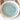 Artisan Dinner Plate Available in 3 Unique Finishes with a gradient blue and beige design held by hands.