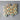 Wooden hearts with blue ribbons on a gray surface