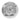 Decorative plate with a cow design on a stone-patterned background