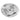 Decorative plate with a cow illustration on a white background