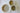Three ceramic bowls of different sizes on a white background