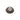 Round stone with a silver tree-shaped engraving on a white background