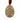 Decorative Egg ornament with geometric pattern and embedded crystals on a white background