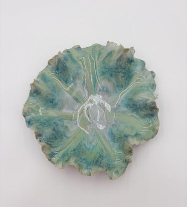 Sea Glass Beach Bowl on a light gray background