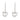 Heart-shaped earrings with engraved text on a white background