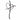 Promise Cross with heart design on a white background
