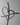Metallic heart cross on a gray background
