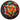 Multicolored inside image Kaleidoscope Stained Glass Black Iridescent with Double Wheel
