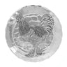 Decorative Farmhouse Rooster Drink Coaster with a rooster design on a white background
