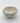 Ceramic bowl with floral patterns on a white background