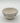 Ceramic bowl with floral patterns on a white background