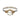 Silver ring with a gold rope design and pearl center on a white background