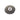 Round stone with a silver number '8' charm on a white background