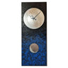 Moon at Night Pendulum Clock by Leonie Lacouette Wall Clocks Leonie Lacouette Clocks 30''x12''x2'' Eclectic Treasures