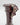 Artistic Handcrafted Porcelain Vase with marbled design on a white background