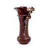 Decorative Handcrafted Porcelain Vase with a textured surface on a white background