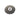 Round stone with a silver number '8' charm on a white background
