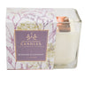 Rosemary and Lavender Soy Lotion Candle in a decorative box with 'Creative Energy Candles' branding.
