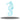 Light blue Seahorse Metal Wall Art on a white background