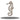 Metallic brown Seahorse Metal Wall Art decorative item on a white background