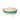Teal and wooden bowl filled with popcorn on a white background