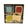 Solstice Gift Set 2 in 1 Soy Lotion Candles
 in a decorative box on a white background