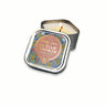 Vanilla Butter and Sugar Cookie Soy Lotion Candle in a tin with 'Sugar Cookie' label on a white background