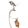 Brew Bird Silverware Kinetic Recycled Garden Art  - Eclectic Treasures