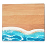Charcuterie Board Maple Wood and Resin - Eclectic Treasures