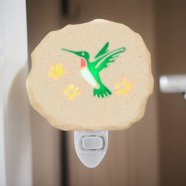Plug-in Hummingbird Night Light Green - Eclectic Treasures