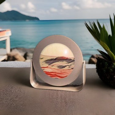 hawaiian Moving Sand Art Pictures in Glass - Eclectic Treasures
