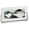 Silver Rectangle Moving Sand Pictures Arctic Glacier Clear - Eclectic Treasures