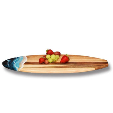 Surfboard Charcuterie Board - Eclectic Treasures