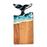 Whale Tail Cheese Board Acacia Wood - Eclectic Treasures